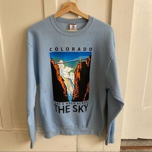 Vintage Colorado Royal Gorge Pullover Sweatshirt